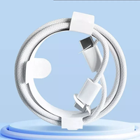Câble de données USB Type-C 3A TPE tressé blindé à charge rapide en gros, 1m-2m, pour téléphones mobiles