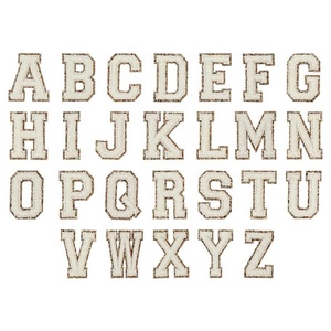 Parches Bordados Personalizados con Letras Varsity Verdes para Bordado y Parches Bordados para Artículos de Eventos para Hombre o Mujer - Product Image 6