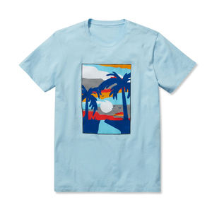 Camiseta Personalizada para Hombre con Estampado Digital, Poliéster/Algodón, Corte Regular, Manga Corta, Cuello de Punto, Estilo Casual - Product Image 6