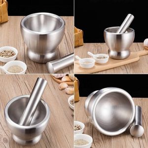 Silver Plated Brass Mortar and Pestle Good Design Round Shape Mortal and Pestle for <b>Herbs</b> Spices Pepper <b>Grinder</b> - Product Image 3