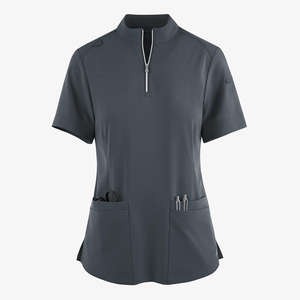 Chemise de travail confortable pour infirmières, uniquement en forme de V, vêtements d'hôpital, nécessite un design personnalisé, chemises d'infirmière en forme de V et à col rond - Product Image 1