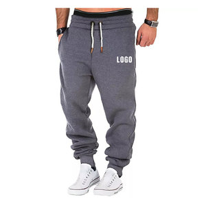 Pantalones de chándal informales para hombre, joggers ajustados de secado rápido con bolsillos con cremallera, ropa deportiva antiarrugas, pantalones de gimnasio atléticos - Product Image 5