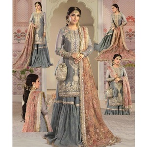 <b>YELLOW</b> Color 3 Piece Party Dress Amazing Hot Selling Pakistan Ladies Suit Indian Summer & Winter SALWAR KAMEEZ WS INTERNATIONAL - Product Image 6