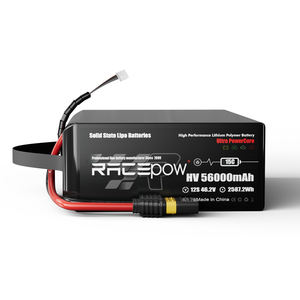 <span class=keywords><strong>3</strong></span> gün teslimat 56000mAh güvenli HV 46.2V 6S 12S İha vtol çok rotorlu drone için özelleştirilebilir devlet katı LiPo pil paketi - Product Image 5