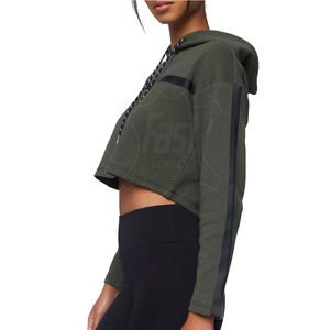 Sudaderas Cortas de Manga Larga, Ropa Casual, Sudaderas Cortas 100% Algodón - Product Image 2