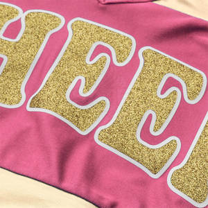 Ensemble d'uniformes de cheerleading pour hommes de haute qualité, séchage rapide, respirant, léger, couleur unie, 100% polyester - Product Image 4