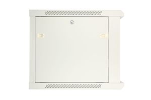 Armoire rack murale Extralink 12U 600x450 grise, portes entièrement métalliques - Product Image 5