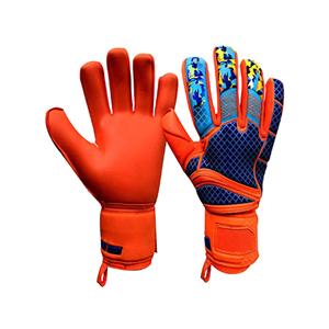 ถุงมือผู้รักษาประตูซิลิโคนน้ำหนักเบามีขอบสีแดงและยืดหยุ่นเหมาะสำหรับการฝึกซ้อมและการจับคู่ - Product Image 4