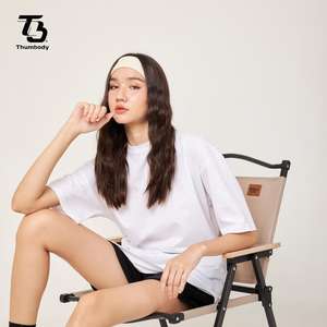 เสื้อยืดผ้าไหม/ผ้าฝ้าย Silkysoft รุ่น COMB40 205GSM ผ้าอินเตอร์ล็อค ระบายอากาศได้ดี เสื้อยืดเปล่าสำหรับทุกเพศ รับผลิตแบบ OEM พิมพ์โลโก้ พิมพ์สกรีน - Product Image 3