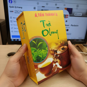 Boîte cadeau de luxe haut de gamme et écologique pour l'emballage du thé, avec lamination mate et gaufrage, pour les marques de thé haut de gamme - Product Image 6