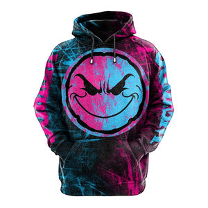 Venta caliente Hombres Sublimación Sudaderas con capucha para adultos Pull Over Hoodies Impresión personalizada Logo Sudaderas con capucha para hombres - Product Image 4