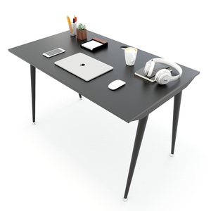 Minimilist Design <b>Computer</b> <b>Table</b> with Assembled Iron Legs <b>for</b> Bedroom & Study Office Furniture HBCO004 120x70cm - Product Image 1