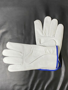 Gants de conduite imperméables en cuir à écran tactile à haute élasticité - Product Image 2
