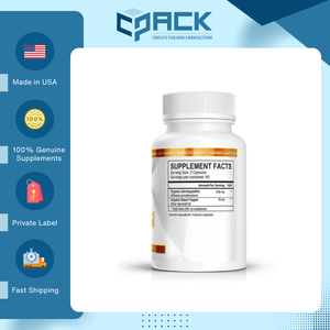 Compléments alimentaires pour adultes de haute qualité fabriqués aux États-Unis, capsules d'Ashwagandha, 120 capsules - Product Image 3