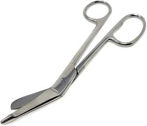 Ciseaux à pansements en acier inoxydable de haute qualité, ciseaux médicaux, ciseaux de premiers secours, liste pour les infirmières pour couper les pansements - Product Image 1