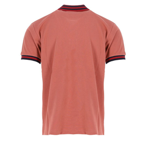 Polo pour homme en coton respirant à manches courtes, imprimé, en maille de coton, grande taille, OEM et ODM - Product Image 2