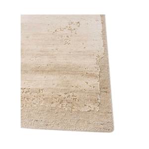 พรมขนสัตว์และไหมอัฟกันถักมือสีเบจและสีน้ำตาลสไตล์คลาสสิก Entropy ขนาด 9x12 ฟุต สำหรับตกแต่งห้องนั่งเล่นวัยรุ่น - Product Image 4