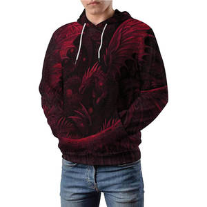 Sudaderas con Capucha Sublimadas para Hombre, Diseño Personalizado, Impresión de Alta Calidad, Transpirables, de Secado Rápido, Poliéster/Algodón, Colores Personalizados, Gran Venta de Invierno - Product Image 1