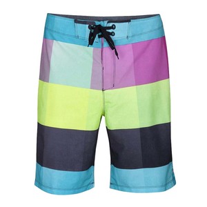 กางเกงขาสั้นชายหาดสำหรับผู้ชาย ออกแบบเอง ผ้าสี่ทิศทางยืดได้ เป็นมิตรกับสิ่งแวดล้อม พิมพ์ลายดิจิทัล กันน้ำ แห้งเร็ว บริการ OEM - Product Image 6