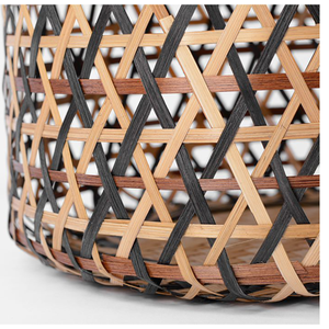 Handwoven eco-friendly bamboo gift <b>box</b> storage basket for food drink for spring party wedding from Vietnam - Product Image 5