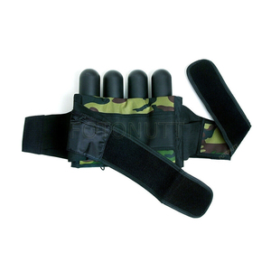 ขายส่ง กระเป๋าใส่กระสุนเพนท์บอลแบบใหม่ ดีไซน์ลายพราง 4+5 กระสุน คุณภาพดีเยี่ยม น้ำหนักเบา สายรัด 4 ช่อง - Product Image 3