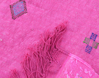 Bubblegum Rose Marocain Amazigh Sabra Cactus Tapis Décor À La Maison Tapis Tufté À La Main OEM