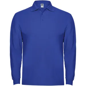 Chemises polo promotionnelles personnalisées Manica Lunga Estrella Merchandising - Product Image 5