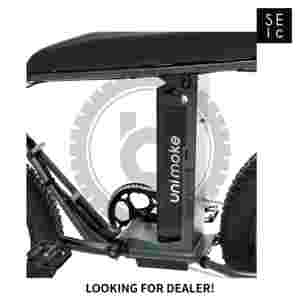 Unimoke MK Green unimoke Electric City e-bike Urban Drivestyle PAS Bicicleta Motorizada de neumáticos gruesos MIT - Product Image 6