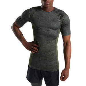 Camiseta Deportiva para Hombre, Corte Regular, Manga Corta, Algodón Orgánico con Spandex, Secado Rápido, Ecológica, Transpirable - Product Image 2