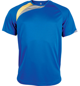 Diseño personalizado deportes hombres media manga deportes poliéster camiseta - Product Image 3