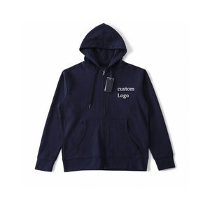 Logo personnalisé Styles 100% coton mélangé Design Marque Hommes Hiver Pull Surdimensionné Sweat À Capuche Sweat À Capuche Brodé Hommes Hoodies - Product Image 2