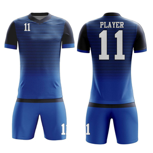 Uniformes de Fútbol de Secado Rápido para Hombre y Mujer, Personalizados con Etiqueta Privada, Todas las Tallas, Corte Automatizado, Sublimación, Conjunto Superior - Product Image 1