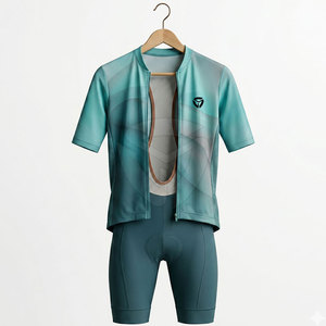 Tenue de cyclisme classique pour hommes, tissu doux, confortable à porter, idéale pour le cyclisme sur route, l'entraînement et les activités de cyclisme décontractées - Product Image 4