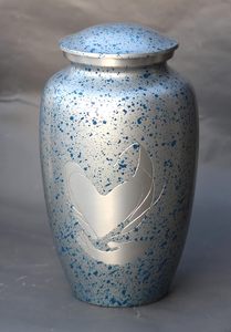 Urnes de crémation pour adultes pour hommes/femmes Urne funéraire pour cendres humaines Urnes décoratives pour cendres Grande boîte à souvenirs (Argent) - Product Image 6