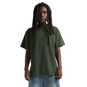 Shaka Wear T-shirt à manches courtes en coton épais pour homme T-shirt uni doux et durable - Product Image 1