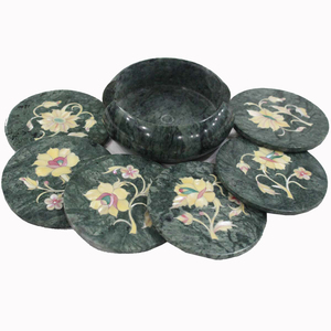 <b>Coffee</b> or Tea Cup <b>Pads</b> Dinner Party Table Top Marble Tea Coaster Beer Mug Coaster Marble Tea Coaster Custom Design - Product Image 4