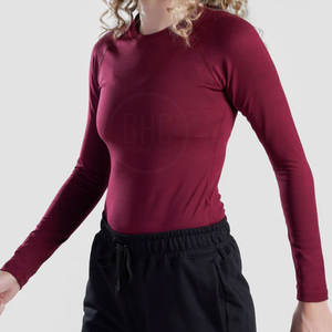 Chemises de compression à manches longues pour les entraînements d'hiver Vêtements d'entraînement légers disponibles en gros - Product Image 4