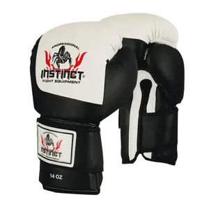 Gants d'entraînement professionnels en cuir PU personnalisés, best-sellers, pour artistes, haute qualité, pour arts martiaux et boxe - Product Image 1