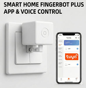 Tuya <span class=keywords><strong>Smart</strong></span> BLE 4.2 <span class=keywords><strong>Fingerbot</strong></span> Plus Bouton Poussoir Interrupteur Télécommande Sans Fil Application <span class=keywords><strong>Smart</strong></span> Life Contrôle Vocal pour l'Automatisation Domestique - Product Image 1