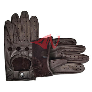Gants de conduite en cuir confortables très demandés, conçus pour des heures de conduite sans effort - Product Image 2