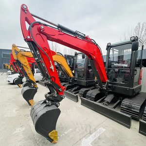Miniexcavadora sobre orugas verde de 4-6 toneladas Nueva excavadora con motor de núcleo de motor EPA <span class=keywords><strong>Euro</strong></span> 5 y componentes PLC - Product Image 2