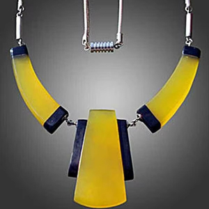 MATERIALES Recién llegado Collar de cuerno de buey de búfalo Estilo animal pulido Joyería de hueso Cuentas de diseño NATURAL Mujeres Niñas Regalos de boda - Product Image 4