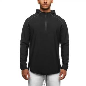 Sweat-shirt surdimensionné vierge personnalisé pull-over à capuche en polaire unie vente en gros de sweat à capuche pour hommes en coton lourd - Product Image 3