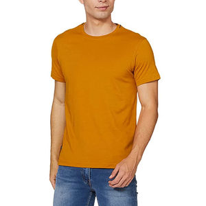 Camiseta de algodón personalizada de alta calidad para hombre, nueva moda, camisetas lisas, camiseta en blanco para hombre, logotipo impreso, servicio OEM de talla grande - Product Image 3