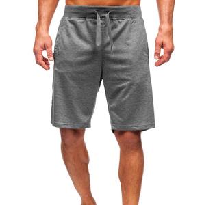 Shorts de survêtement en molleton épais 100 % coton pour homme, taille haute avec cordon de serrage, personnalisables, imprimés ou unis, pour le fitness, le jogging et les loisirs. - Product Image 1