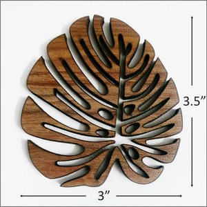 6-Piece Non-Slip <b>Wooden</b> Coasters <b>Set</b> Heat Insulation Pad Drinks <b>Tea</b> Cups Coffee Mugs Wood Tabletop Coaster Holder Heat Resistant - Product Image 2