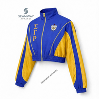 Veste coupe-vent Sigma Gamma Rho, légère, décontractée, tendance, imperméable, à fermeture éclair, pour femmes