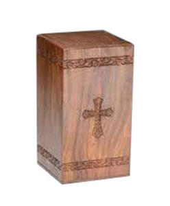 Urnas de cremación de madera hechas a mano de estilo americano moderno Urnas funerarias decorativas para hombres y mujeres a bajo precio - Product Image 2