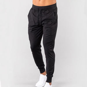 Pantalon de survêtement de gymnastique pour hommes de qualité supérieure sur mesure couleur unie taille haute pantalon de survêtement en coton grande taille décontracté Hip Hop velours côtelé non tissé - Product Image 4