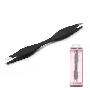 Pince à sourcils double face en acier inoxydable, conception ergonomique pour une arche naturelle parfaite, pince à sourcils double face - Product Image 1